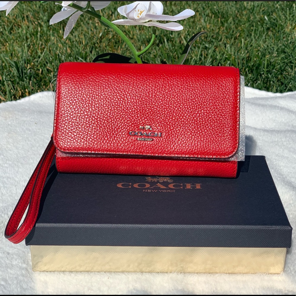 Coach Phone Clutch/Wristlet with Gift Box